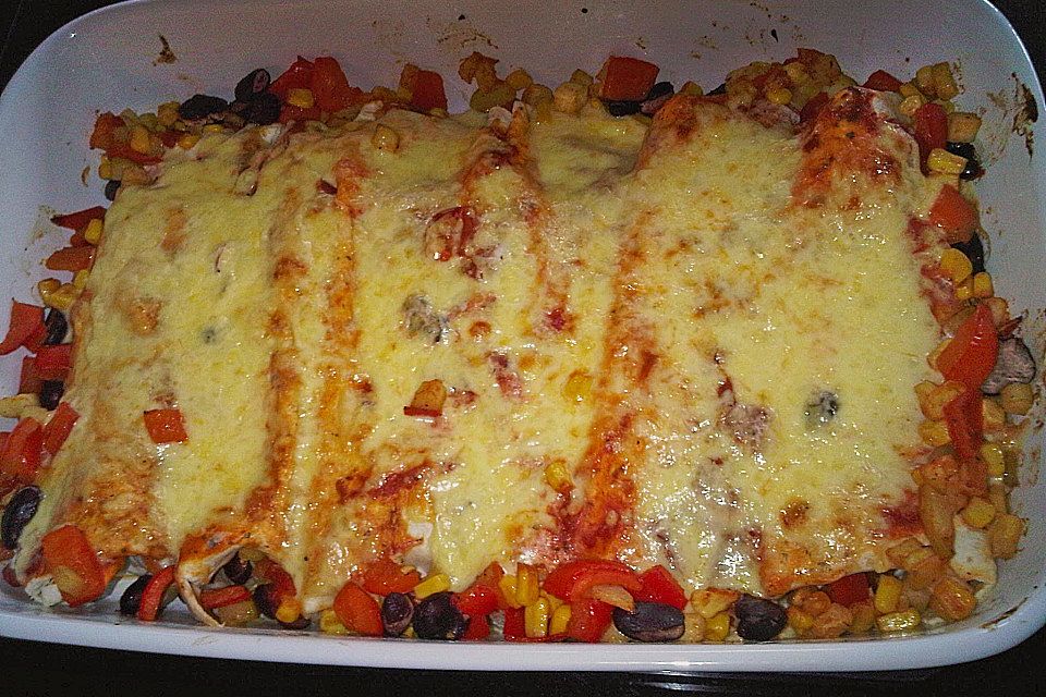 Enchilada verdura