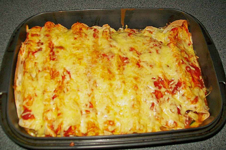 Enchilada verdura