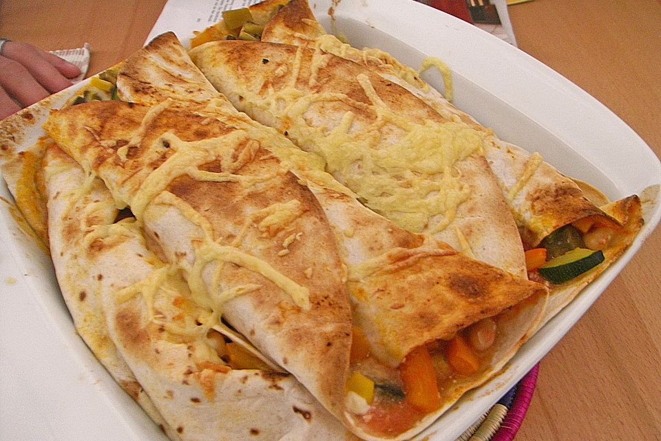 Enchilada verdura