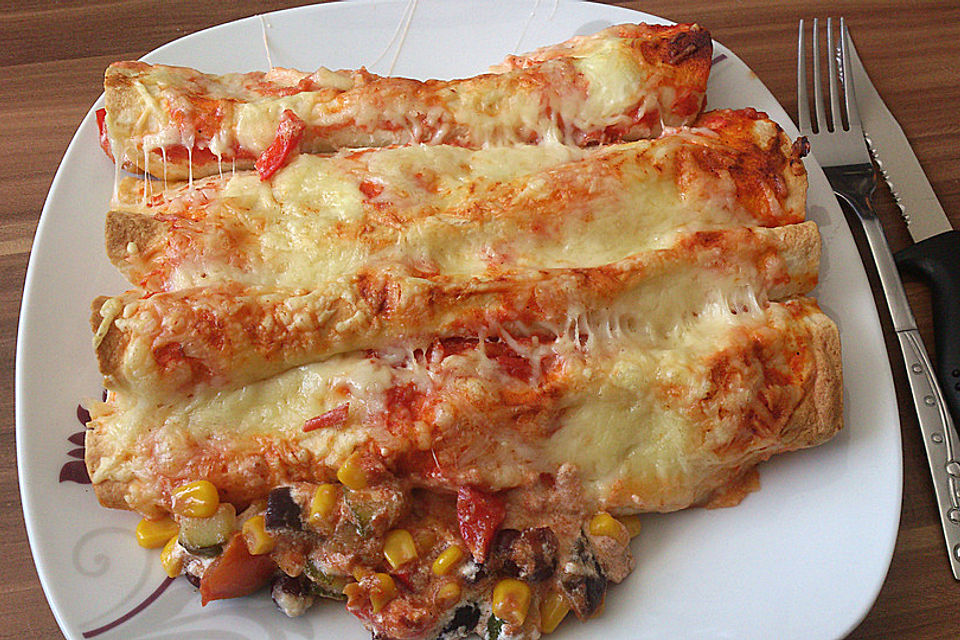 Enchilada verdura