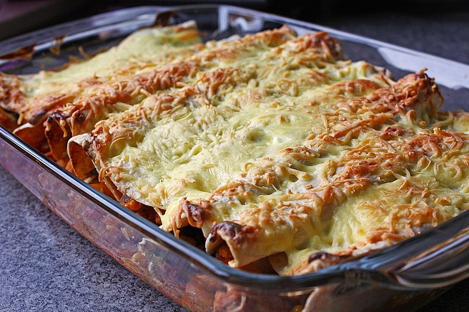 Enchilada verdura