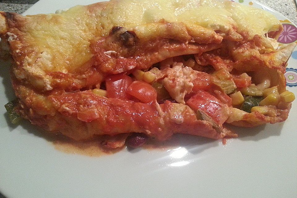 Enchilada verdura