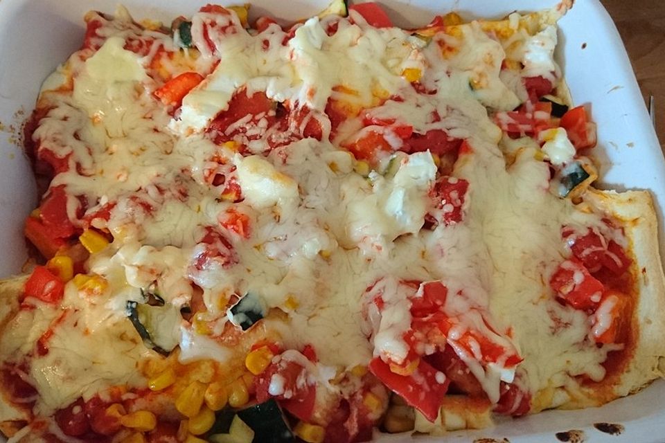 Enchilada verdura