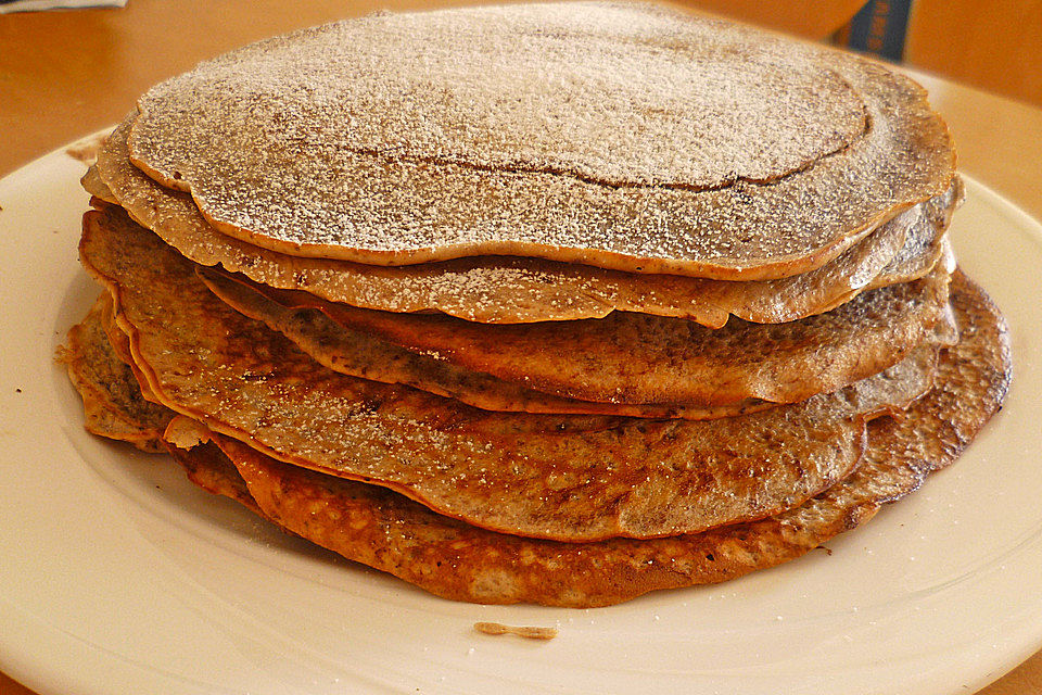 Schoko - Apfel - Pfannkuchen