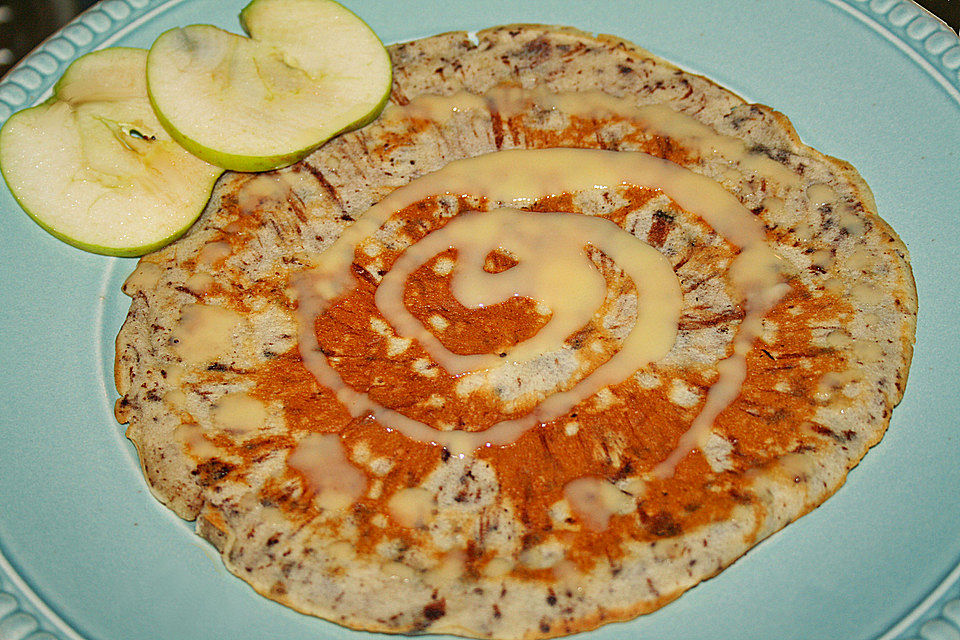 Schoko - Apfel - Pfannkuchen