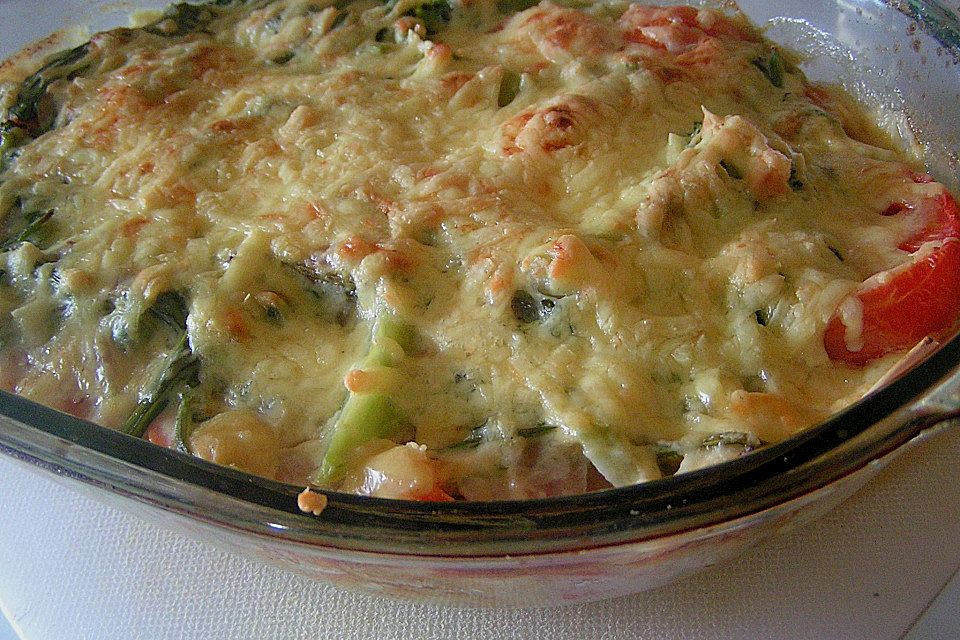 Grüne Lasagne