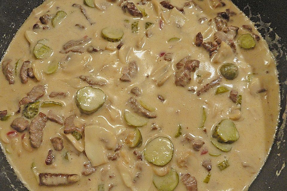 Boeuf Stroganoff