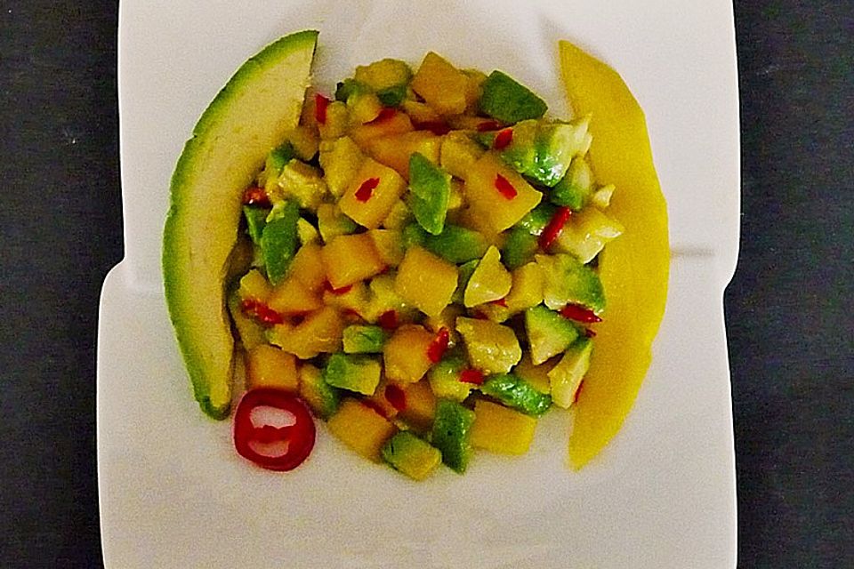 Avocado - Mango - Salat