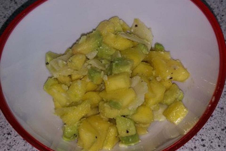 Avocado - Mango - Salat