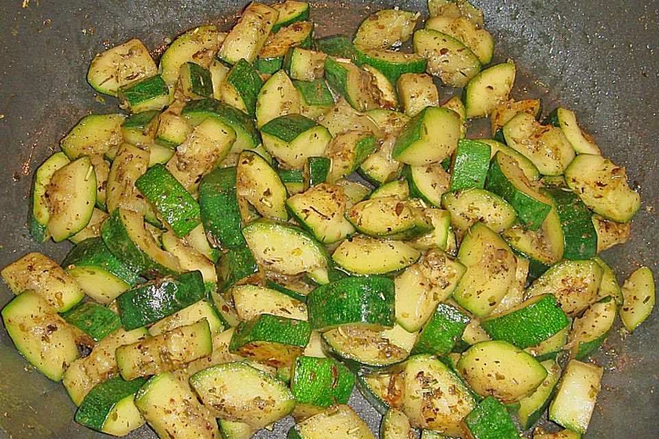 Zucchinigemüse