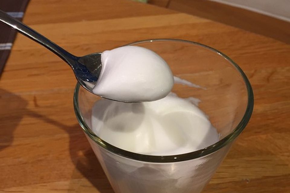 Aufgeschäumte Milch