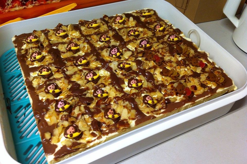 Fruchtige Bananen - Torte