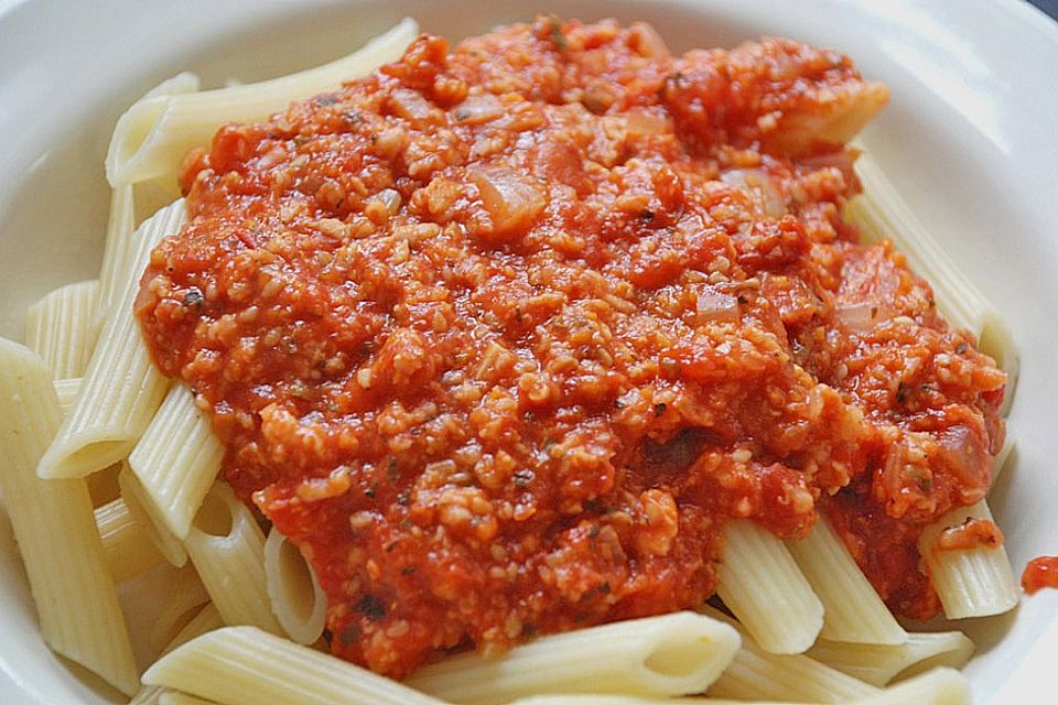 Vegetarische Bolognese-Sauce