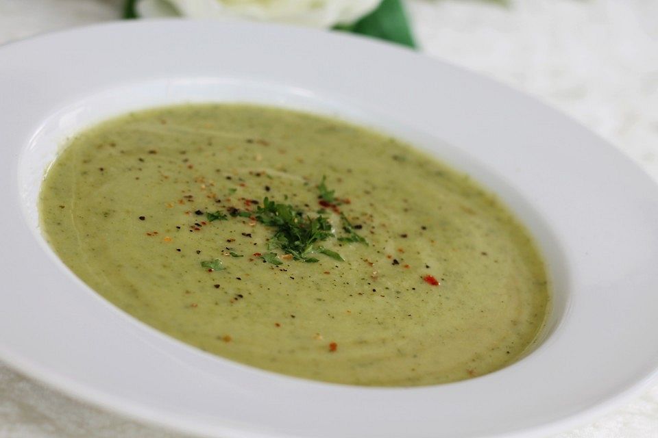 Zucchini - Cremesuppe