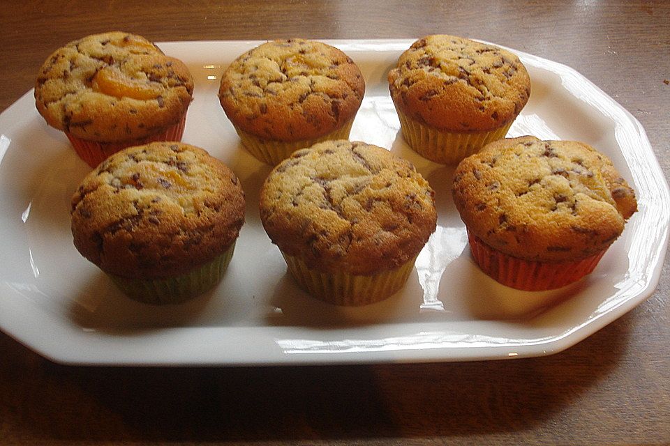 Mandarinen - Schokolade - Muffins