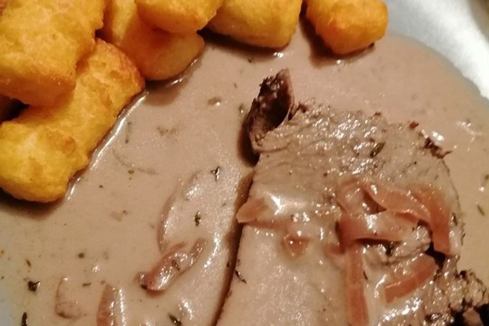 Altbaerlis Glühweinbraten