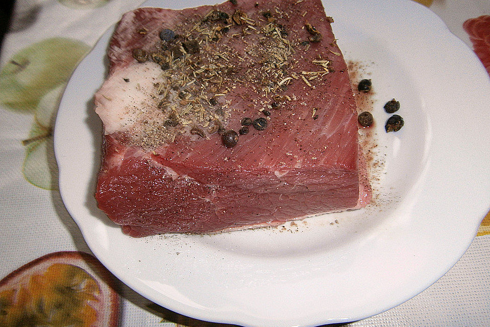 Altbaerlis Glühweinbraten