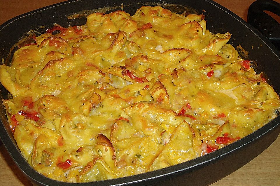 Tortellini - Auflauf mit Mais