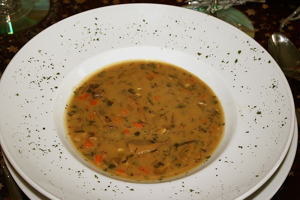 Steinpilzsuppe