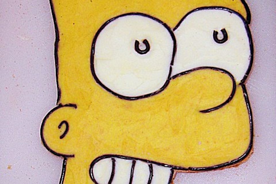 Lettas Bart - Simpson - Torte