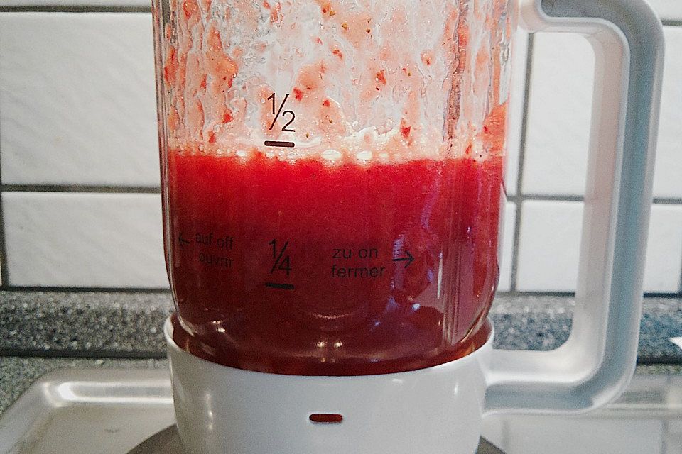 Erdbeer Smoothie, mal anders