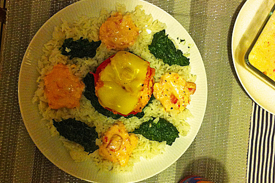 Tomaten mit Couscous - Füllung