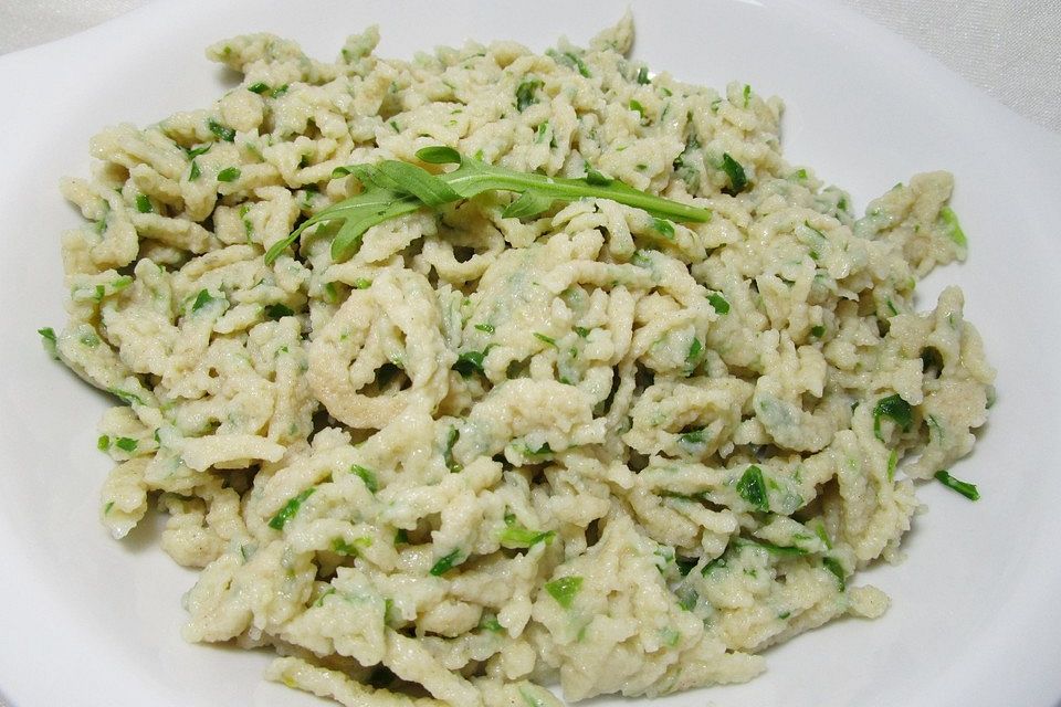 Rucolaspätzle