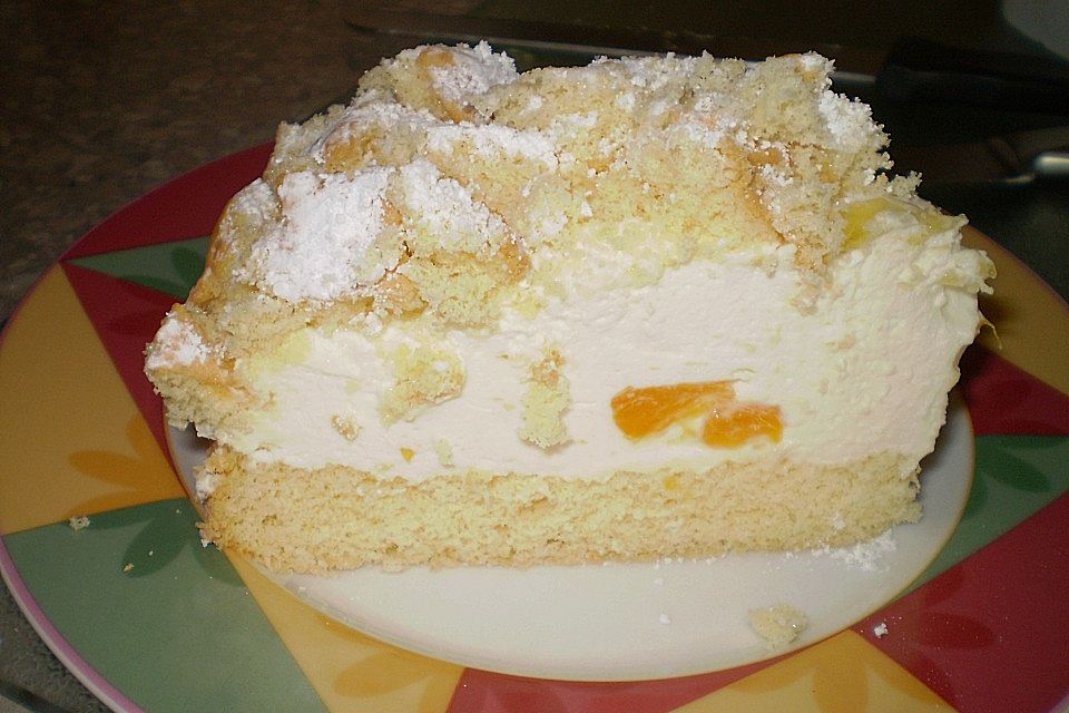 Maracuja - Flocken - Torte