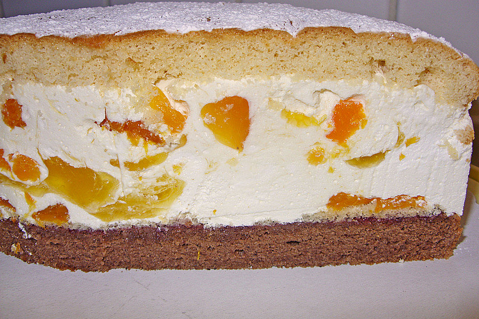 Maracuja - Flocken - Torte