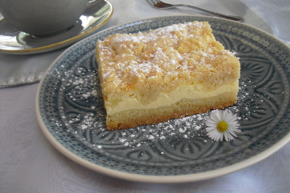 Quark - Streuselkuchen vom Blech