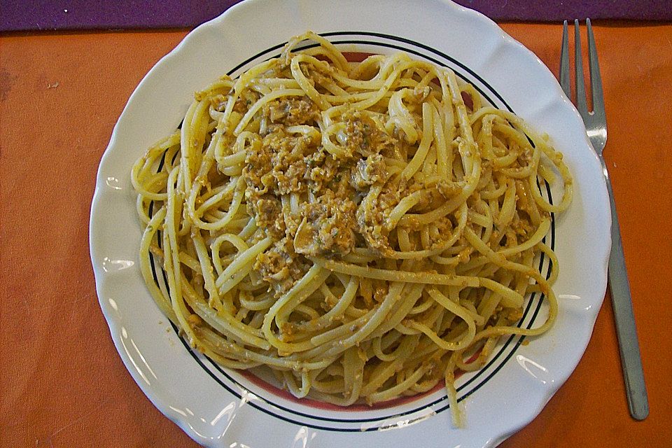 Champignon-Pesto