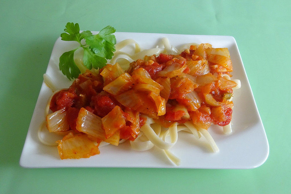 Fenchel - Tomaten - Sugo