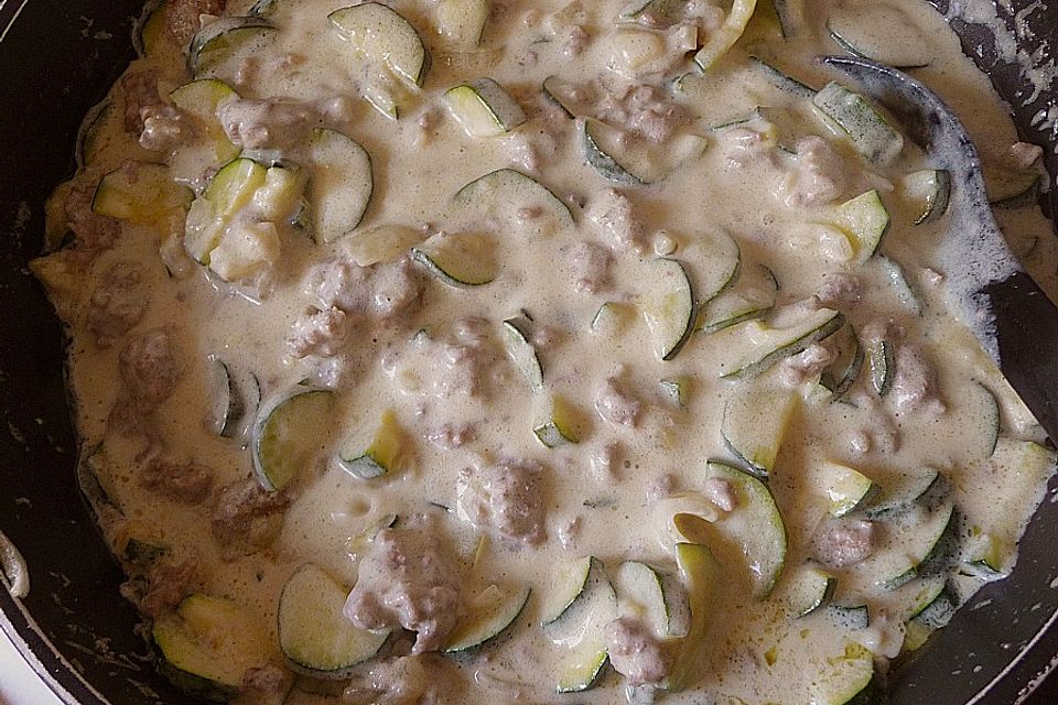 Zucchini - Hackfleisch - Eintopf