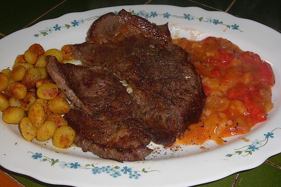 Marinierte Kalbssteaks