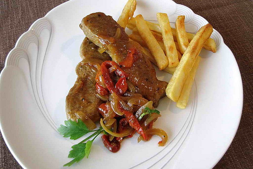 Marinierte Kalbssteaks