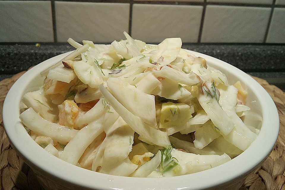 Fenchelsalat mit Apfelsinen