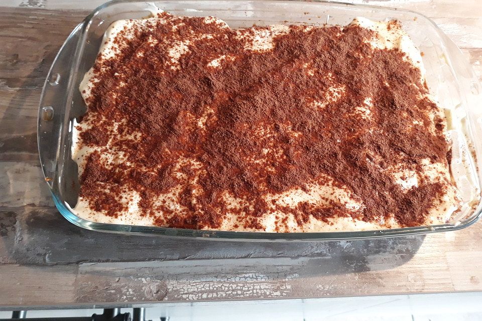 Tiramisu ohne Alkohol