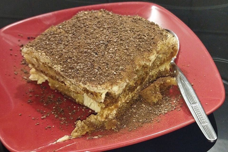 Tiramisu ohne Alkohol