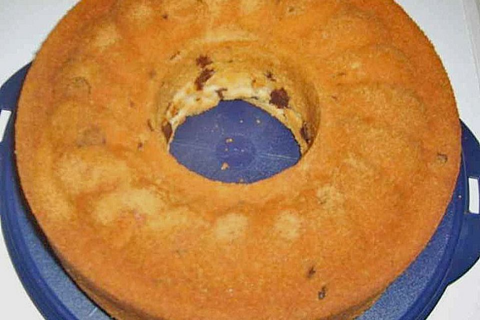 Topfkuchen mit Schokoladenplätzchen