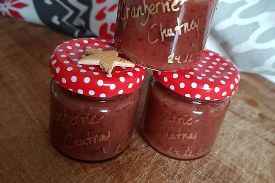 Cranberrie - Chutney zu Gans