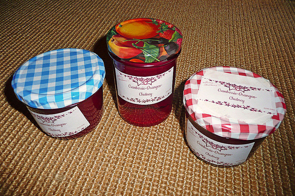 Cranberrie - Chutney zu Gans