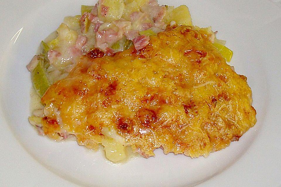 Lauch - Kartoffelauflauf