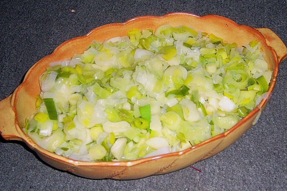 Lauch - Kartoffelauflauf