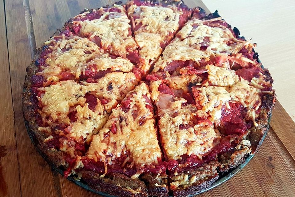 Hackfleisch - Pizza