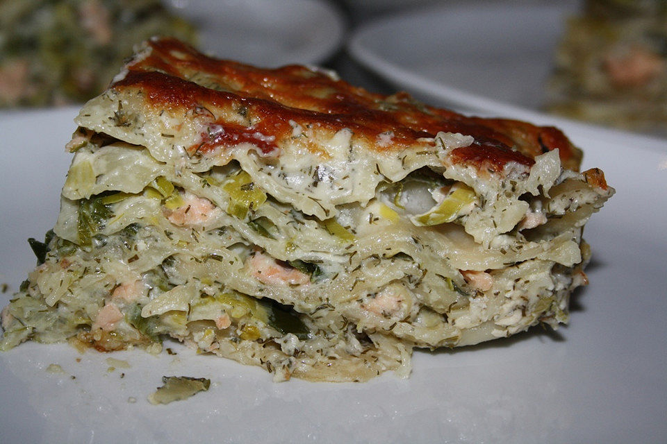 Lachs - Lasagne