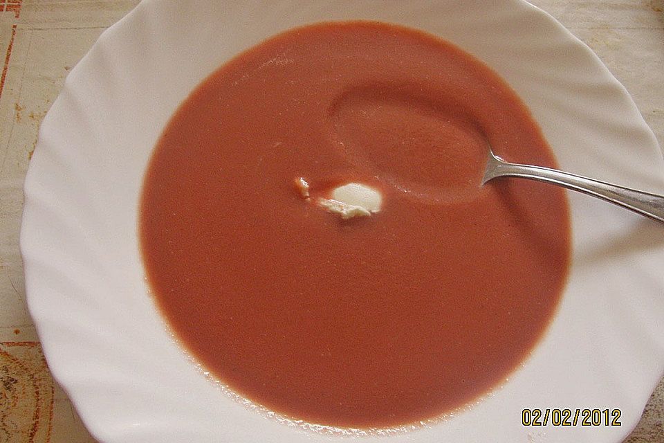 Rote Bete Suppe