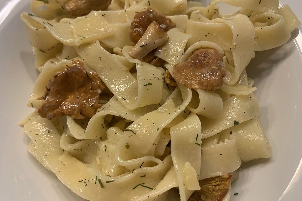 Fettucine mit Pilzen