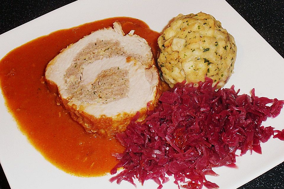 Schweinelachsbraten 'Surprise'