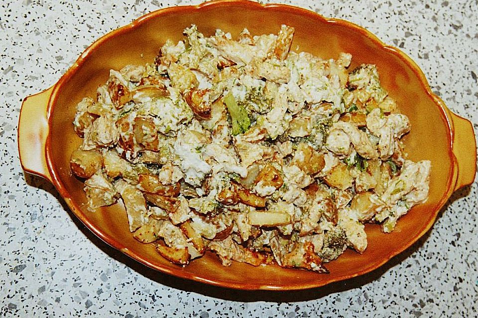 Kartoffelsalat aus dem Backofen