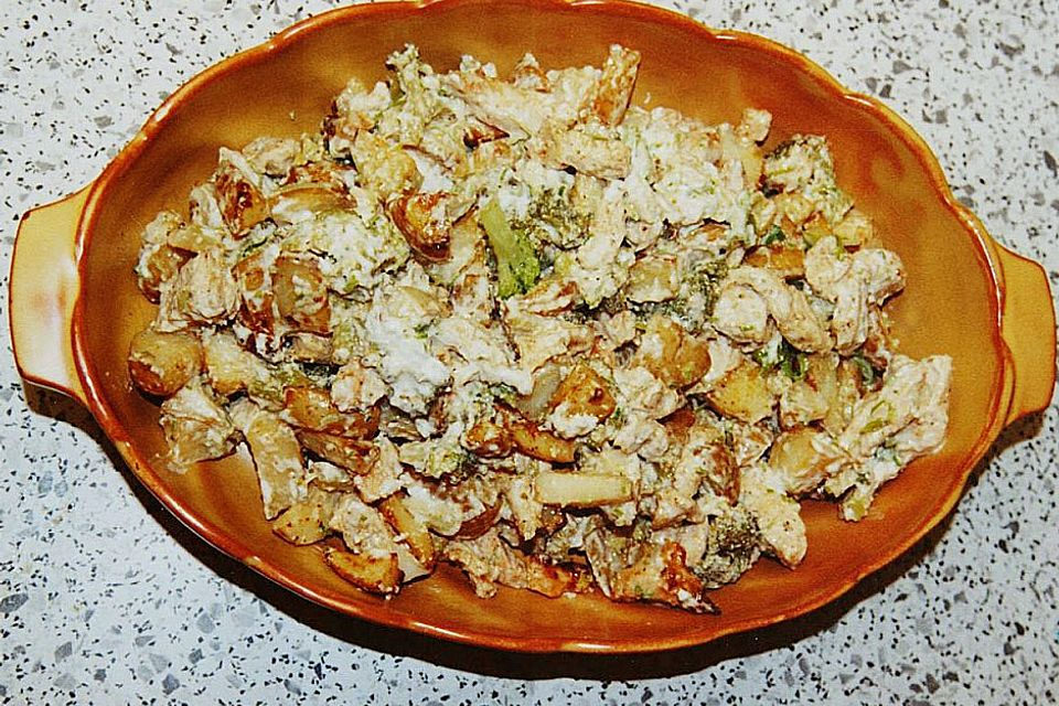 Kartoffelsalat aus dem Backofen